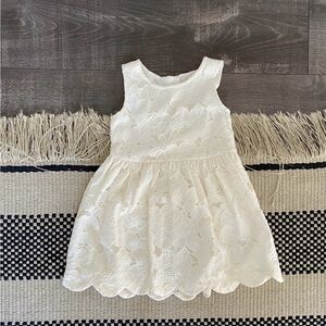 White lace dress